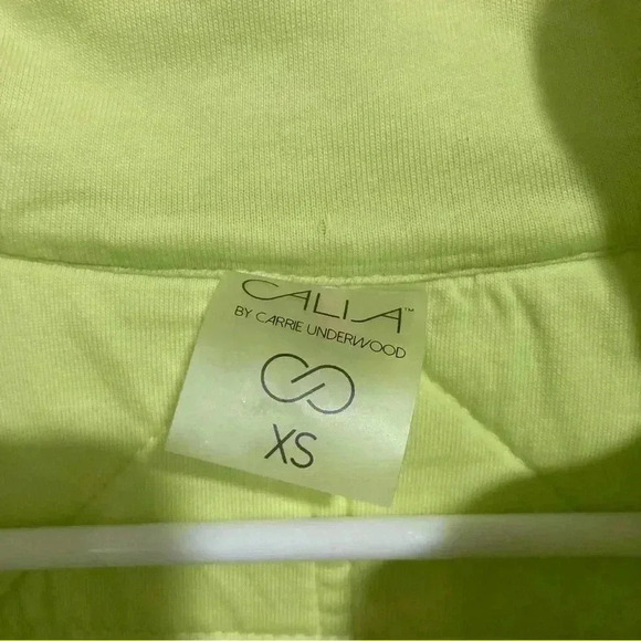 Calia by Carrie Underwood Full-Zip Women’s Jacket Lime Green Sz. XS - Picture 7 of 8